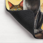 Katzen Bei Pyramiden Mauspad! Mousepad (Ecke)