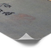 Katzen beim Spielplakat Poster (Ecke)