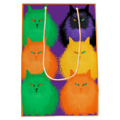 Katzen beurteilen mittlere geschenktüte (Rückseite)