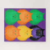 Katzen beurteilen puzzle (Horizontal)