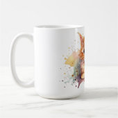 Katzen-Blumen-Tasse Kaffeetasse (Links)