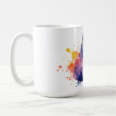 Katzen-Blumen-Tasse Kaffeetasse (Links)