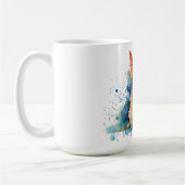 Katzen-Blumen-Tasse Kaffeetasse (Links)
