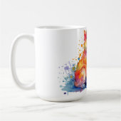 Katzen-Blumen-Tasse Kaffeetasse (Links)