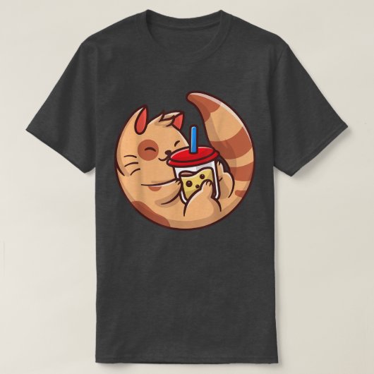 Katzen Boba Tea Bubble Tee Kawaii Thema Niedliche (Design vorne)