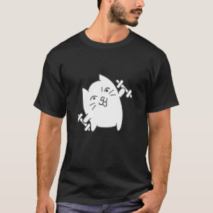 Katzen-Bodybuilding-Sprüche T-Shirt