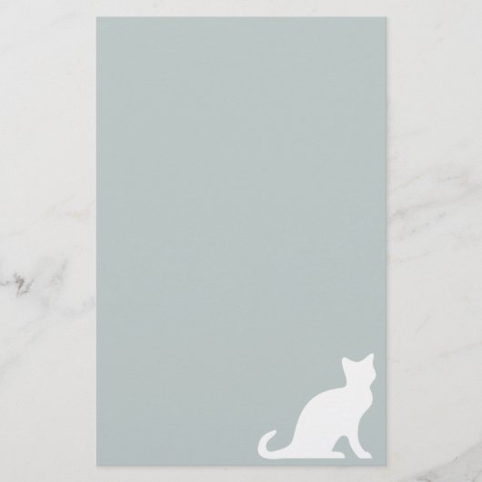 Katzen Briefpapier Briefkopf (Vorderseite)