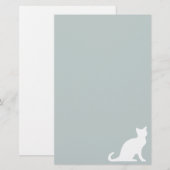 Katzen Briefpapier Briefkopf (Vorne/Hinten)