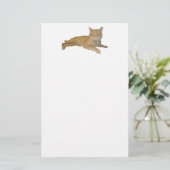 Katzen-Briefpapier Briefpapier (Stehend Vorderseite)