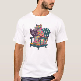 Katzen-Buch T-Shirt