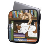 Katzen buchen laptopschutzhülle (Vorderseite Links)