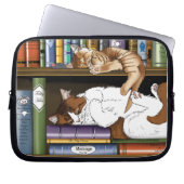 Katzen buchen laptopschutzhülle (Vorderseite)