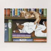 Katzen buchen puzzle (Horizontal)