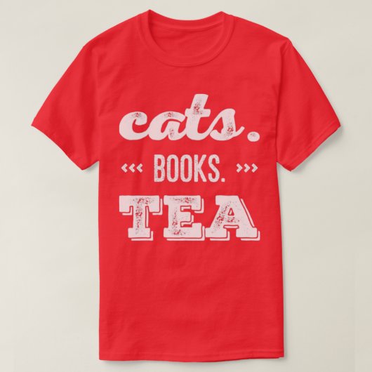 Katzen buchen Tee (Design vorne)