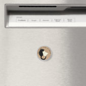Katzen, Bücher, das Leben ist süß Magnet (In Situ (Geschirrspüler))
