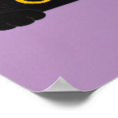 Katzen-Café-Wandposter Poster (Ecke)