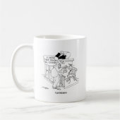Katzen-Cartoon 5619 Kaffeetasse (Links)