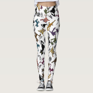 Katzen-Cartoon-Leggings Leggings