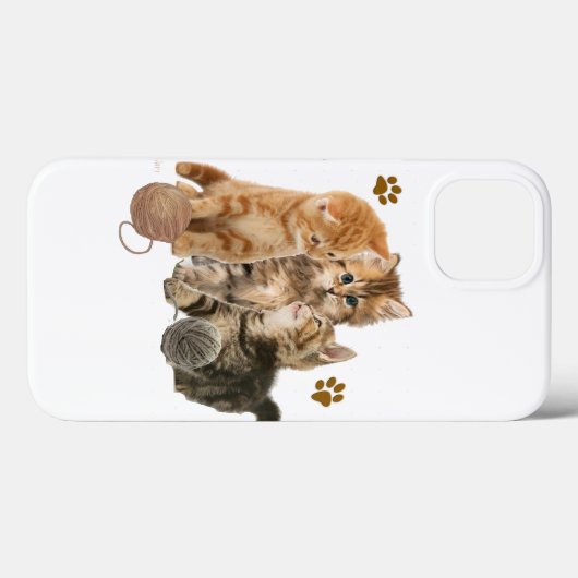 Katzen Case-Mate iPhone Hülle (Rückseite (Horizontal))