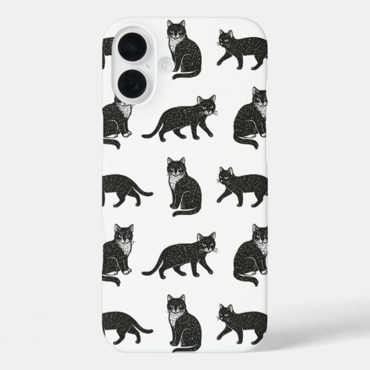 Katzen Case-Mate iPhone Hülle (Rückseite)