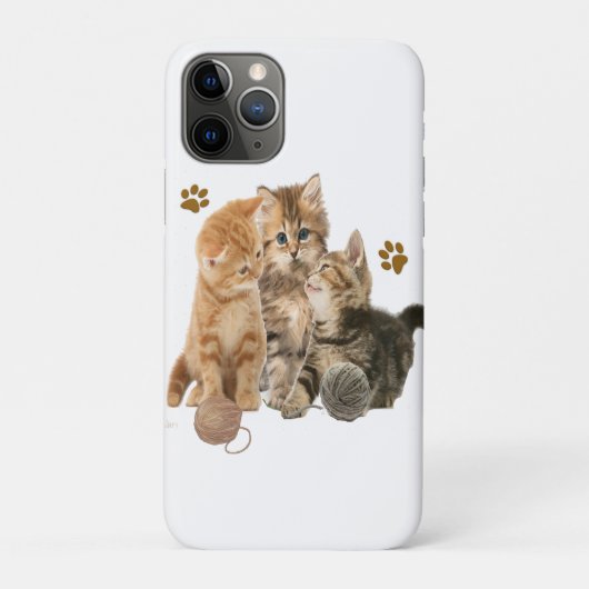 Katzen Case-Mate iPhone Hülle (Rückseite)
