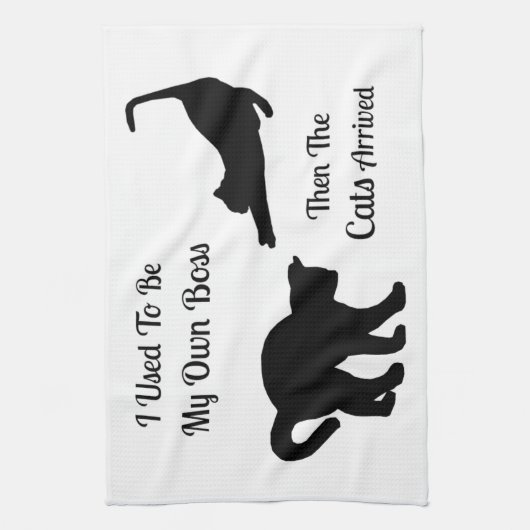 Katzen-Chef-Geschirrtuch Küchentuch (Vertikal)