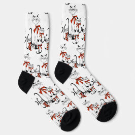 Katzen Crew Socken