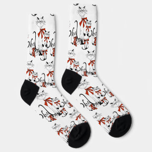 Katzen Crew Socken