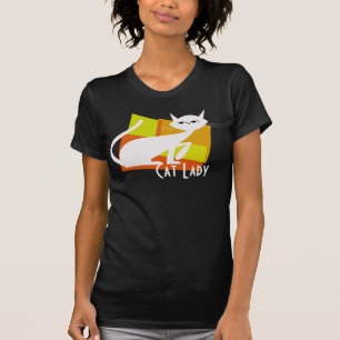 Katzen-Dame Cat T-shirt
