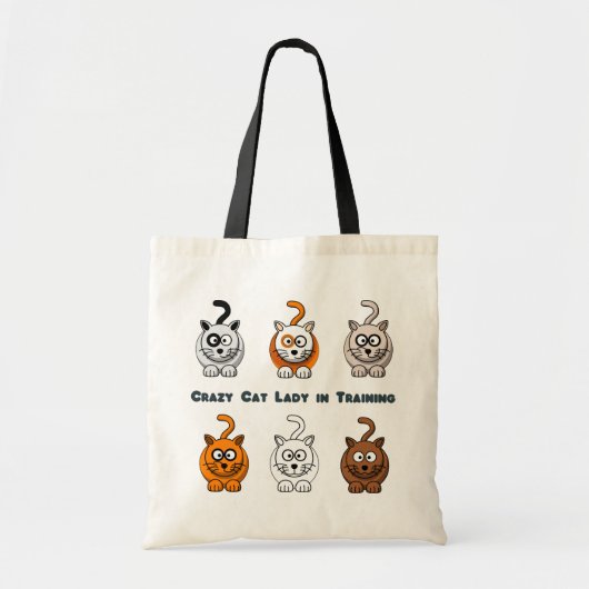 Katzen-Dame In Training Bag Tragetasche (Vorne)