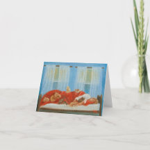 "Katzen-Damen" Anmerkungskarte durch Deborah Ann