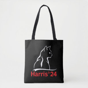 Katzen-Damen für Kamala Katze 2024 Präsidentin Kam Tasche