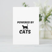 KATZEN DANKESKARTE (Stehend Vorderseite)