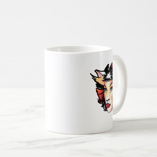 Katzen das Musical, Bombalurina Kaffeetasse (VorderseiteRechts)