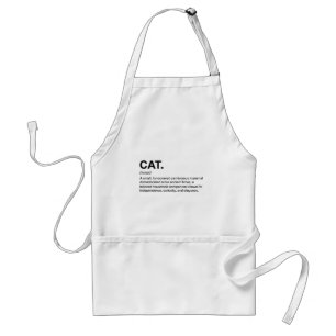 Katzen Definition Substantiv Lustiger Katzenliebha Schürze