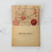 KATZEN DER IRISCHEN PIRATE / ANTIKABELKARTEN KARTE (Innenseite)