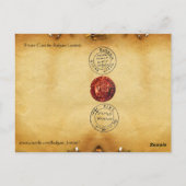 KATZEN DER PIRATE UND KARTEN DER ANTIKEN PIRATEN (Rückseite)