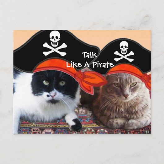 KATZEN DER PIRATE UND KARTEN DER ANTIKEN PIRATEN (Vorderseite)