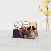 KATZEN DER PIRATE UND KARTEN DER ANTIKEN PIRATEN (Gelbe Blume)