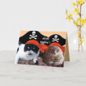 KATZEN DER PIRATE UND KARTEN DER ANTIKEN PIRATEN (Gelbe Blume)