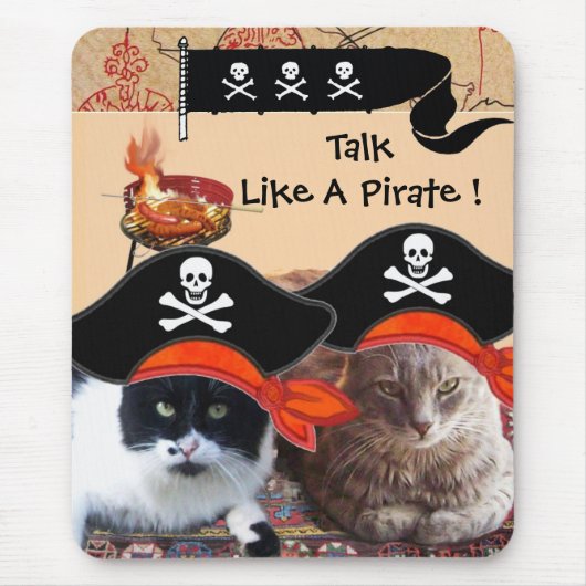 KATZEN DER PIRATEN ANTIQUE PIRATES TREASPAKETE UND MOUSEPAD (Vorne)