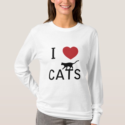 Katzen des Herzens I T-Shirt (Vorderseite)