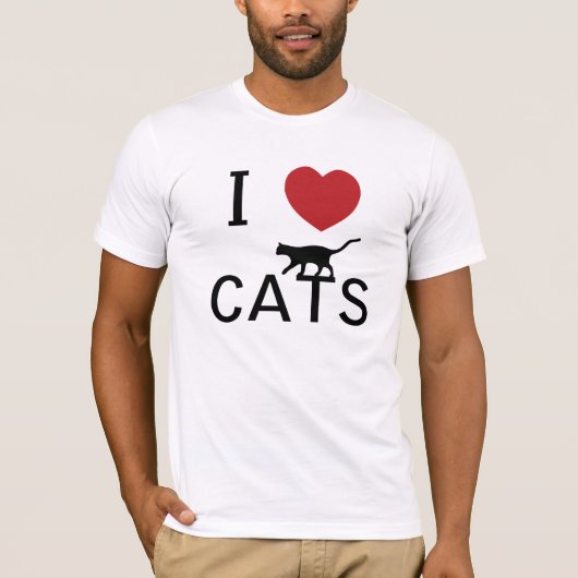 Katzen des Herzens I T-Shirt (Vorderseite)
