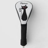 Katzen-Design Golf Headcover (Vorderseite)