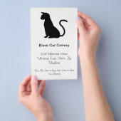 Katzen Design Katzenzucht Flyer (Handgriff)
