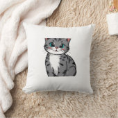 Katzen Design Kissen (Decke)
