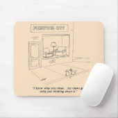 Katzen, die Möbel kratzen Mousepad (Mit Mouse)