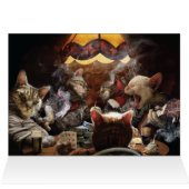 Katzen, die Poker spielen (Innenansicht Horizontal (Oben))