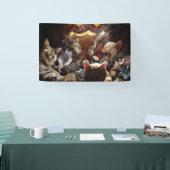 Katzen, die Poker spielen Banner (Messe)