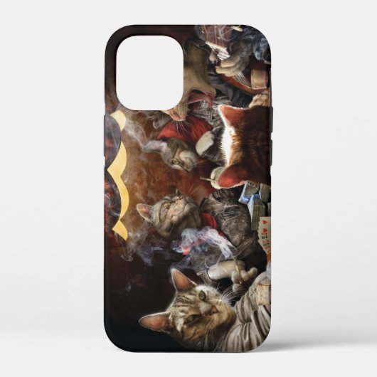 Katzen, die Poker spielen Case-Mate iPhone Hülle (Rückseite)